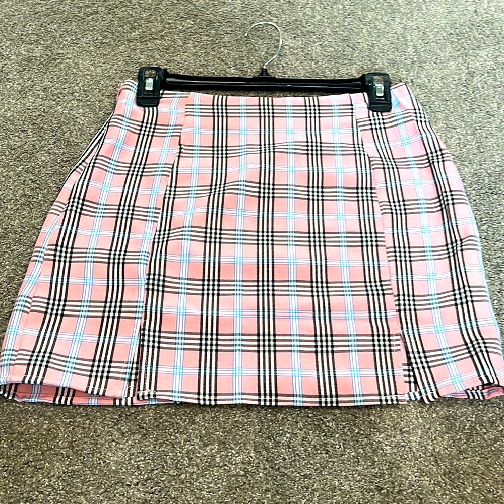 Plaid skirt